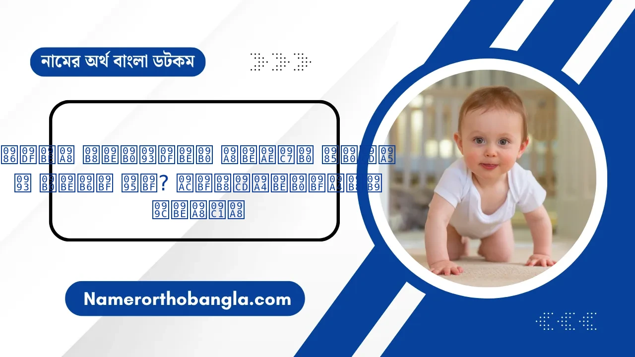 আয়ান সারওয়ার নামের অর্থ ও রাশি কি? বিস্তারিতসহ জানুন | Namer Ortho Bangla